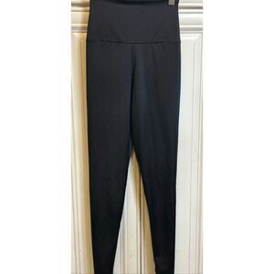 Wolford Women's Stretch Pull On High-Waisted Ankle Leggings Black Size Small